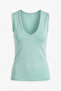 V-Neck Basic Top - 7