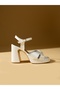 RING Pearl Skin Heeled Women's Shoes - 4