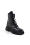 Women's / Girls' Boots 9E5446 5446 Vitello Ry Nero