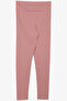 Girl's Tights Corded Embroidered 8-14 Years, Salmon - 5