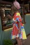 Graphic Pattern Girl's Dress - 6