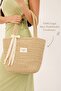 Victoriaa Straw Bucket Bag / Straw Bag Women's Straw Handle / Shoulder Bag (Width 25/40 Length 27 Handle 50)