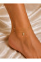 Anti-Tarnish Double Chain Cat Steel Anklet - 2
