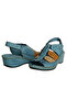 Blue Women's Sandals - 3
