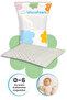 Orthopedic Baby Pillow with Air Channels Visco Baby Pillow - 39X24X5Cm