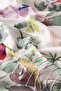5778 Botanical Garden Patterned Silk Shawl - 3