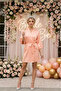 Bride Written Stone Detailed Satin Bridal Dressing Gown - 5