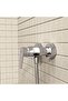 صنبور دش فلو سكوير A42931، كروم - 5