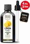 Lemon Oil 100 ml – Natural Essential Oil Glass Bottle (Citrus Limon Peel Oil)