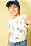 100% Cotton Oversized Crew Neck Safari Printed Short Sleeve T-Shirt for Boys H7194A826Sm - 3