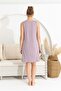 Women's Viscose Fabric Wide Strap Dress - 2