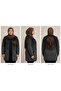 Long Cardigan 1 Piece with Gray Black Collar, Quality, Useful, Stylish, Beautiful - 2