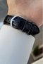 Case Metalic Cord Black Color Men's Wristwatch - 3