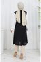 Simple Thin Basic Long Vest Women's Vest Plus Size Vest 8763-03 Dark Navy Blue - 6