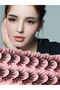 MIX False Eyelashes Fluffy Faux Mink Lashes Wispy Fairy Cat Eye Lashes Spiky Strip Lashes Extension - 8