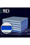 30x40x2cm Aquarium 8D Sponge Fish Pond Tank Filter Cotton Pad 8 Layers Cleaning Purifier Water Purif