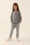 BASE. Polo Assn Athletic Nyc Gray Girls Tracksuit Set - 2