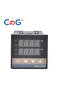 جهاز تحكم في درجة الحرارة الرقمي الذكي REX-C100 K RELAY CG مع مدخلات K و J و PT100 ومخرجات SSR/Relay بجهد 220 فولت