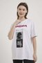 Armalife 2214 cinema printed bis neck women's t-shirt - 2