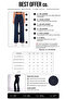 Elegance Flare Deep Dark Women's Jean Pants - 2