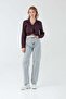 Knotted Front Pocket Crop Shirt - 2