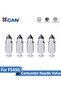 5 قطع من صمام إبرة الكربوريتر XCAN لمنشار FS450 وملحقات أدوات الحدائق