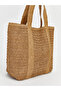 Trendlucky Women's Straw Beach Bag with a Difference - 3