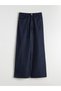Alita City Lcw Jeans with a Difference in Color Indigo Denim Straight Wideleg Regular Waist Wide Leg Women's Jean Pants - 5