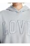 Embroidered Oversize Women's Thick Hoodie (W4) - 3