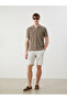 Lcw Vision Beige Standard Mold Men's Shorts