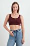 Basic Ribbed Modal Crop Bustier