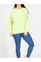 Bluza Oversize, Verde Neon - 2