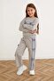 Butterfly Embroidered Ribbon Girl's Suit - 2