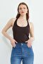 Halter Neck Covered Blouse - 3