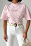 Crep Women's Strawberry Matcha Front and Back Printed Oversize T-Shirt 100% Cotton - 3