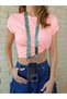 iPhone 14 Promax Transparent Case with Cross-Adjustable Radika Phone Strap - 5