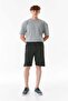 Rubber Waist and Printed Shorts - 3