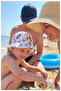 Bucket Hat for Children Aged 3-6 - Quick-Drying Summer Hat with Football and Sailor Patterns (Size 50 cm) - 6