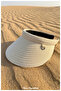 100% Polyester, Luxury Quality Crown-Shaped Visor Hat for Women (57-58 cm) - 2
