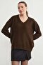 Basic V-Neck Casual Sweater