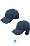 70% Acrylic, 30% Cotton, Soft Fleece Lined, Ear Flap, Waterproof Hat (Quilted) - 5