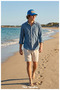 Washed Gabardine Denim Sun Hat, Adjustable Belt Buckled , Cotton Pack Sports Style (58-59 cm) - 3