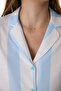Light Blue Dreamy Mood Cotton Piece Shirt and Pants Pajama Set - 4