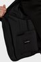 Men's Slim Fit Notched Button Closure Pocket Detail Black Jacket Em000142 Te11109-Uc001 - 6