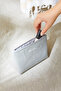 3 Pieces Thermal Lined Water Repellent Stain Resistant Gray Jute Linen Makeup Medicine Bag Set - 4