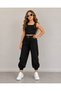 Girl's 3-Piece Suit with Black Belt and Gabardine Trousers - Age 5/14 - 31743