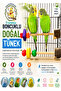 Trendme Natural Beaded Bird Perches 2 Pieces
