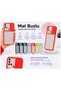 Case for Samsung Galaxy A21S Case Camera Slider Matte Back Surface Color Frame Lens Cover - 6
