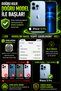Apple iPhone 13 Pro Case Camera Slider Matte Back Surface Color Frame Lens Cover - 3