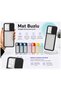 Samsung Galaxy A32 4g Compatible Case with Sliding Camera Protection Matte Lens Phone Case - Yellow - 6